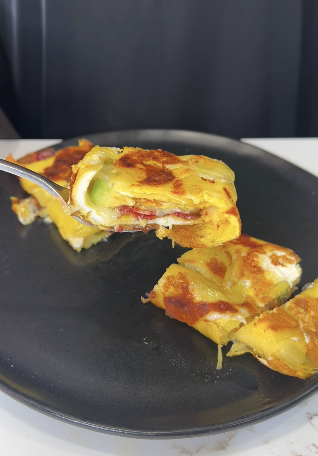 Crispy Potato Egg Cheese Roll | No Tortilla High-Protein Breakfast Burrito Crispy delicious potato egg cheese breakfast burrito roll