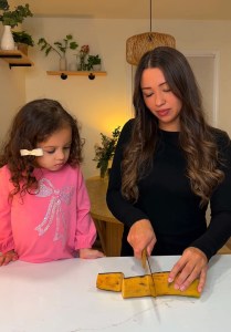 cutting platano maduro boiled plantain